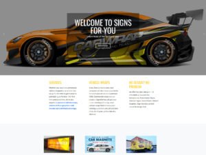 Signs & Vehicle <br/> Wraps